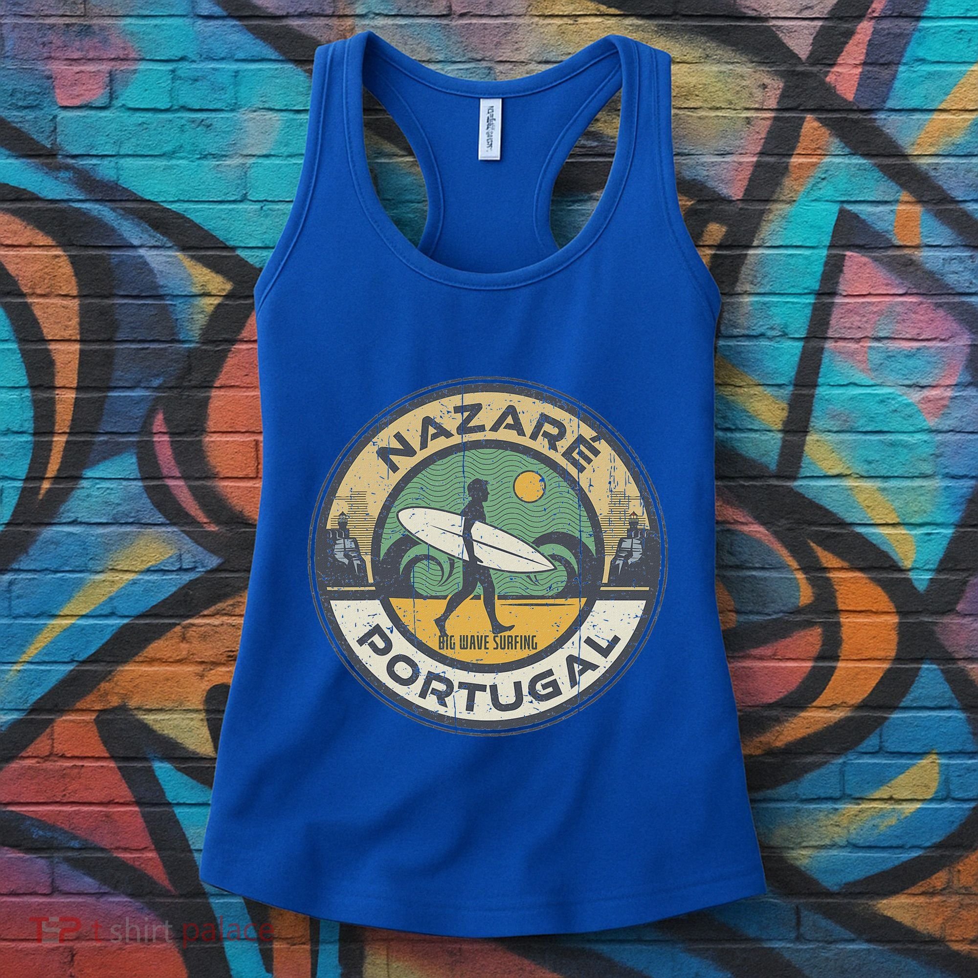 Nazare Portugal Beach Women's Tank Top