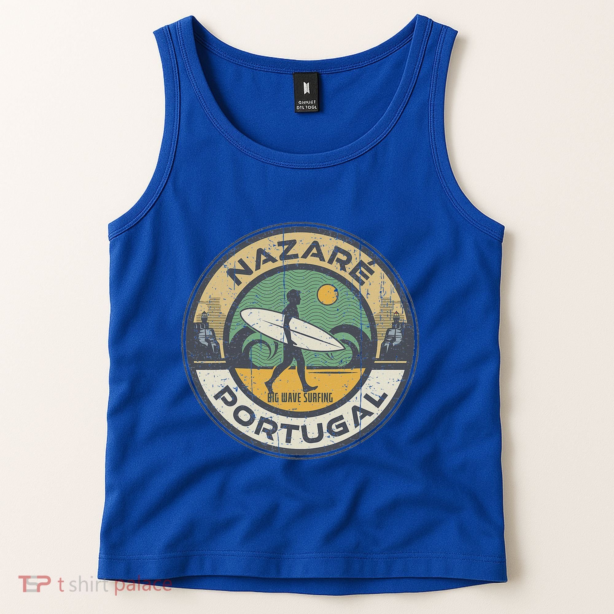 Nazare Portugal Beach Tank Top