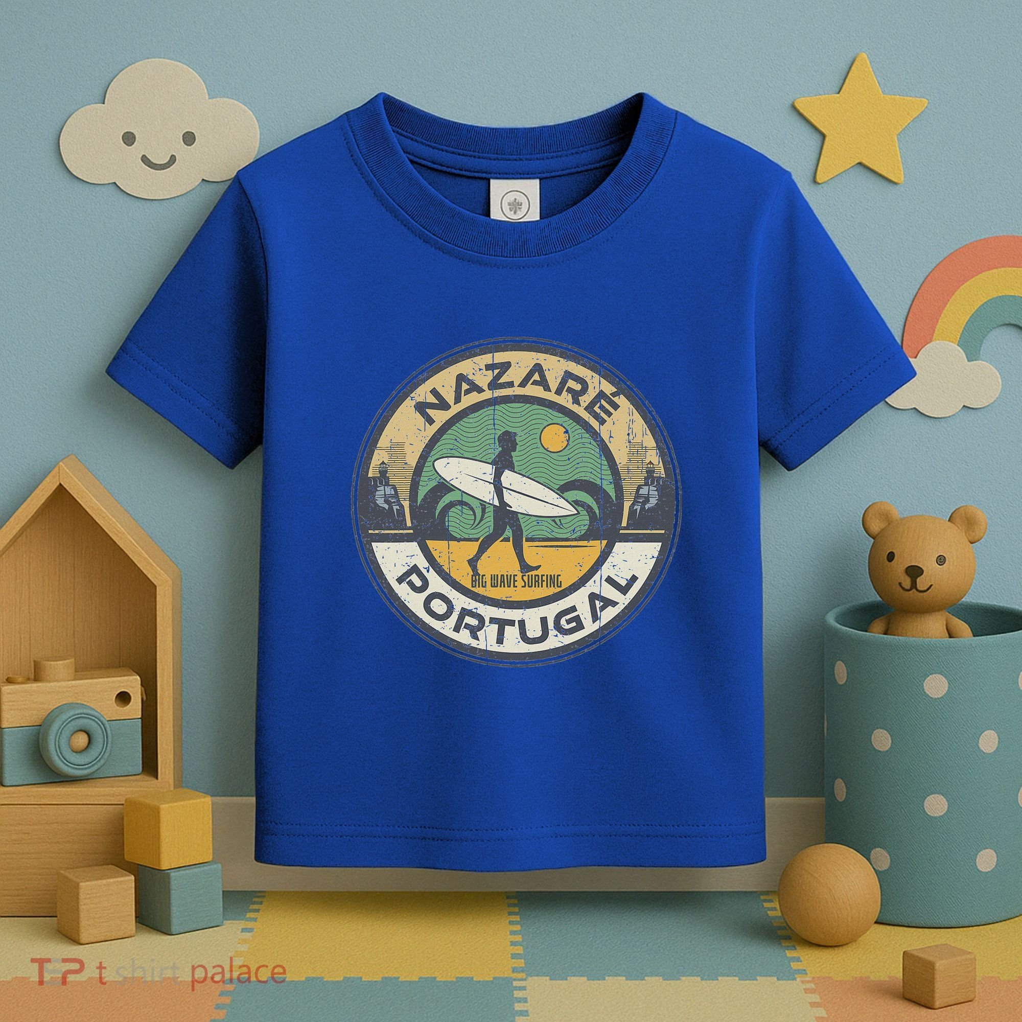 Nazare Portugal Beach Toddler T-Shirt
