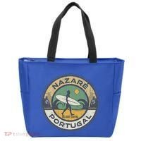 Nazare Portugal Beach Tote Bag thumb 0