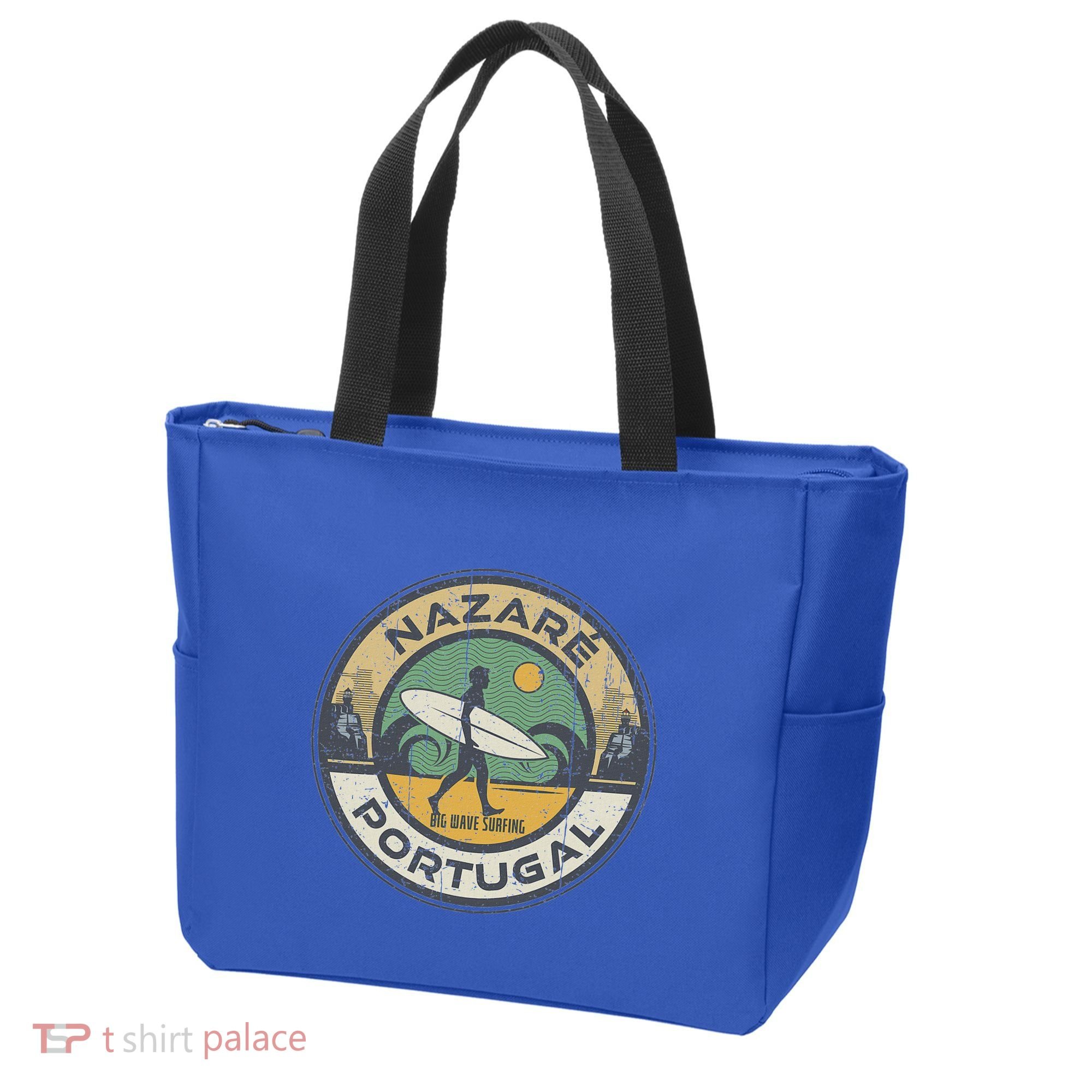 Nazare Portugal Beach Tote Bag