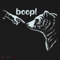 National Park Bear Boop Bear Nose Boop Bear Ornament thumb 1