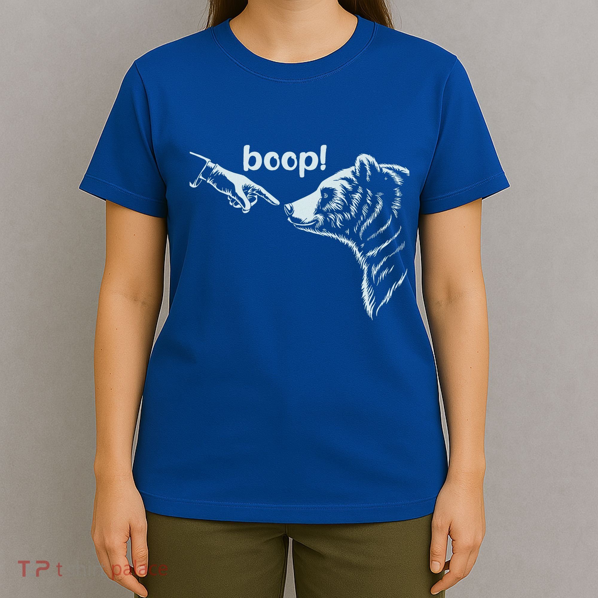 National Park Bear Boop Bear Nose Boop Bear T-Shirt