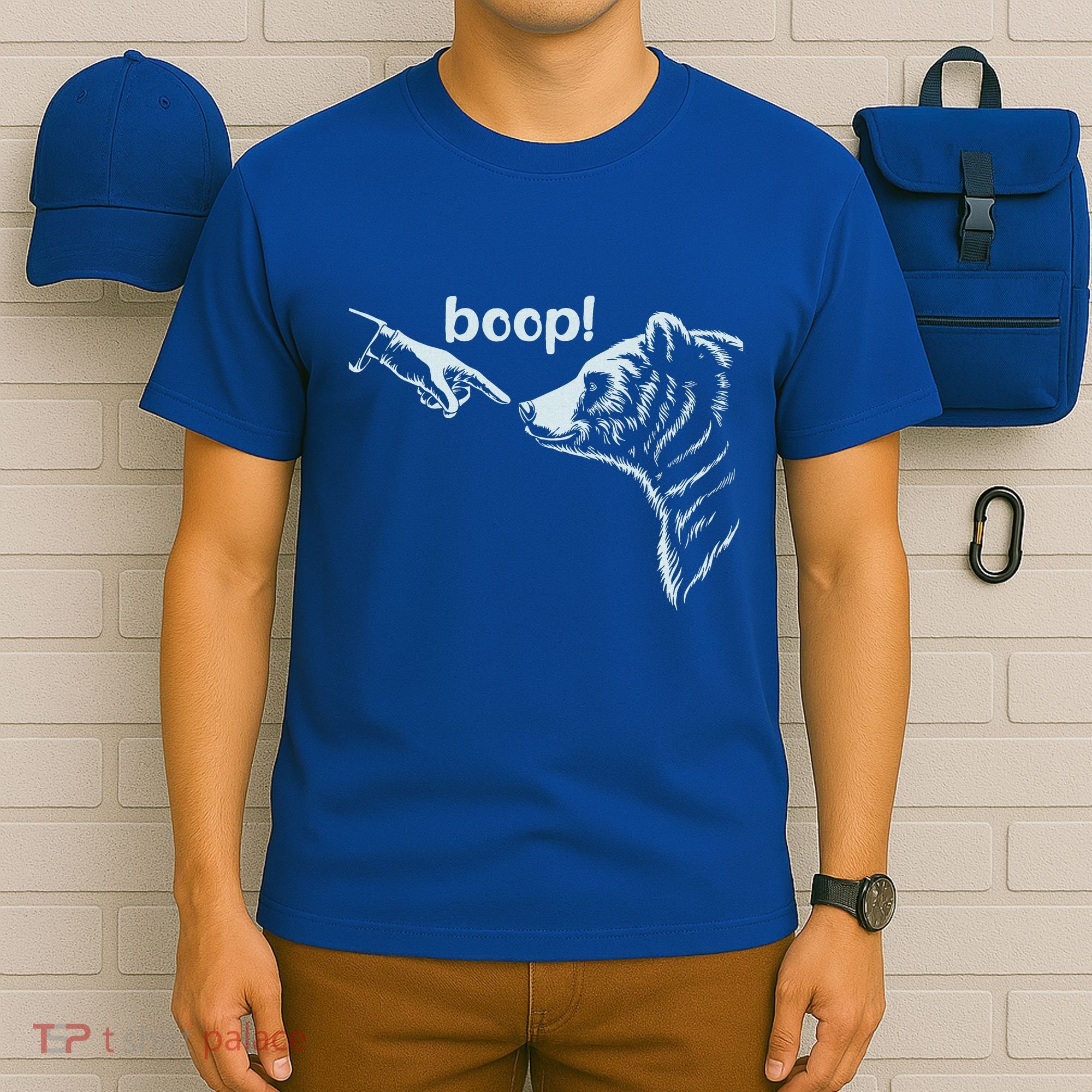 National Park Bear Boop Bear Nose Boop Bear T-Shirt