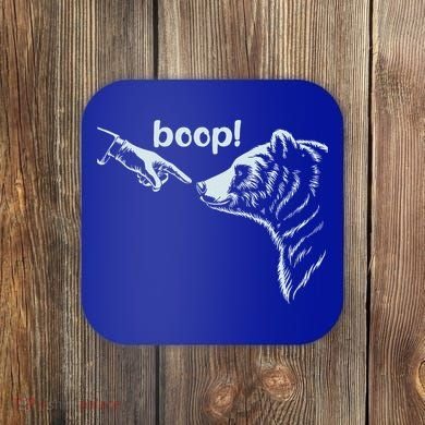 National Park Bear Boop Bear Nose Boop Bear Coaster