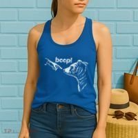 National Park Bear Boop Bear Nose Boop Bear Women's Tank Top thumb 2
