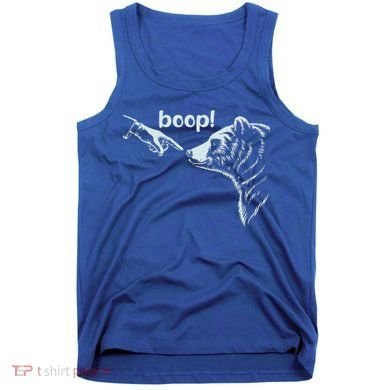 National Park Bear Boop Bear Nose Boop Bear Tank Top