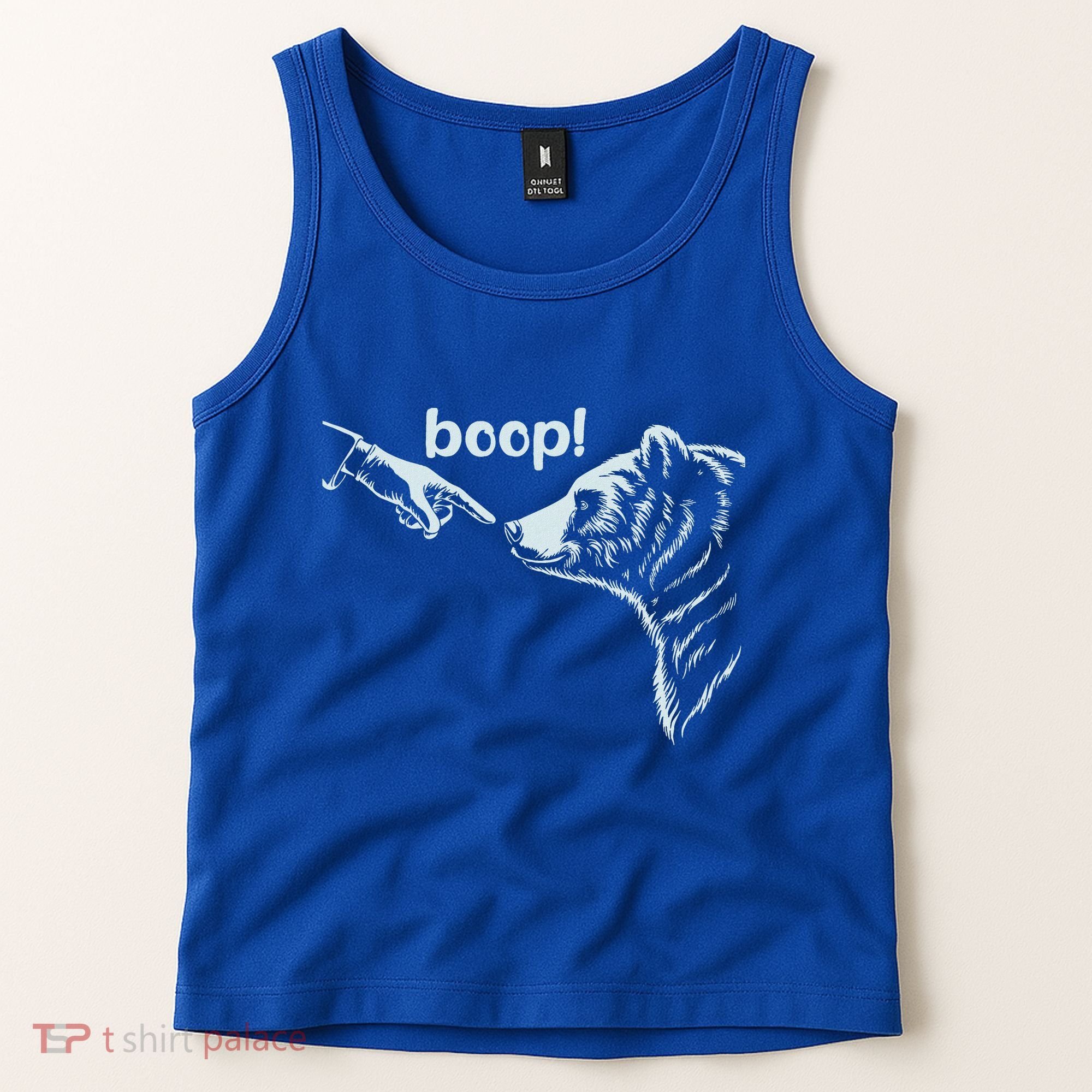 National Park Bear Boop Bear Nose Boop Bear Tank Top