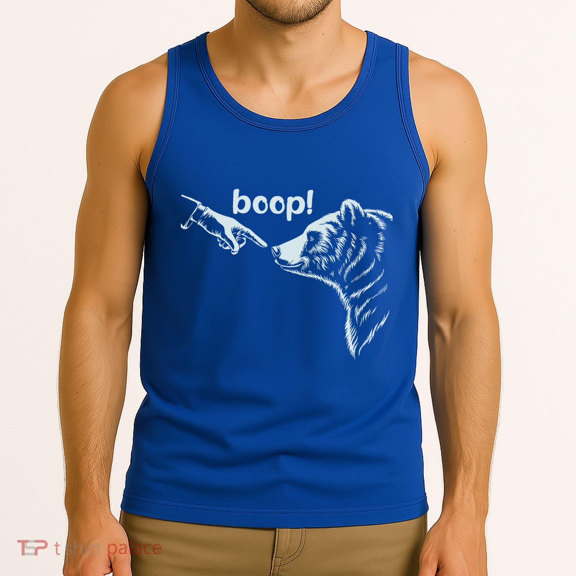 National Park Bear Boop Bear Nose Boop Bear Tank Top