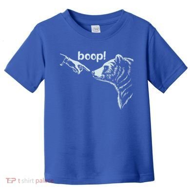 National Park Bear Boop Bear Nose Boop Bear Toddler T-Shirt