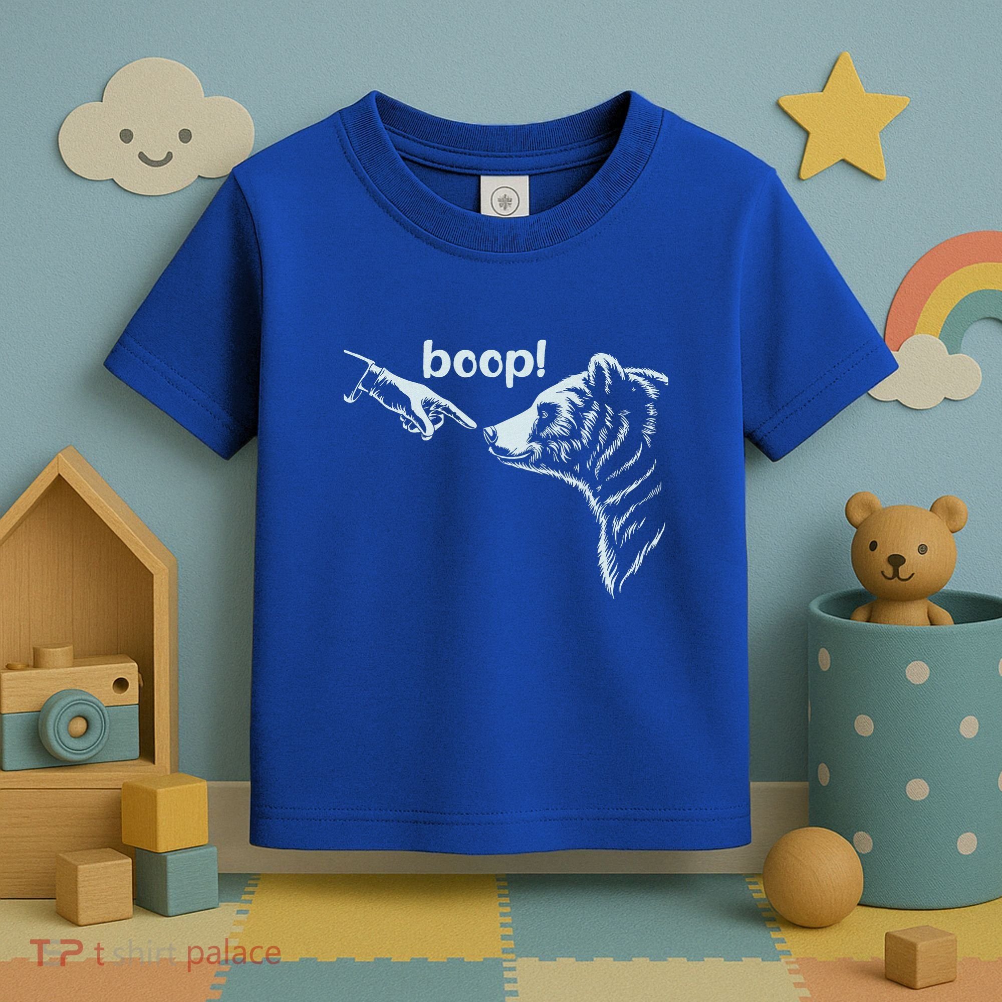 National Park Bear Boop Bear Nose Boop Bear Toddler T-Shirt