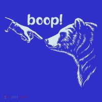 National Park Bear Boop Bear Nose Boop Bear Women's Long Sleeve Shirt thumb 2