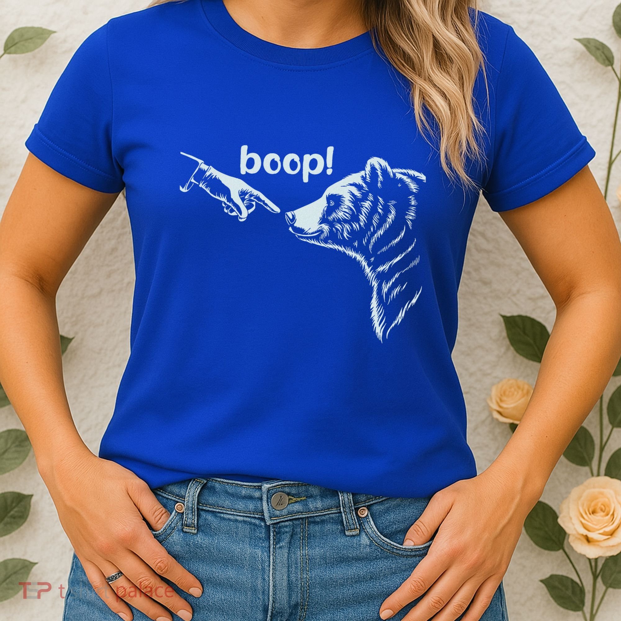 National Park Bear Boop Bear Nose Boop Bear Women's T-Shirt