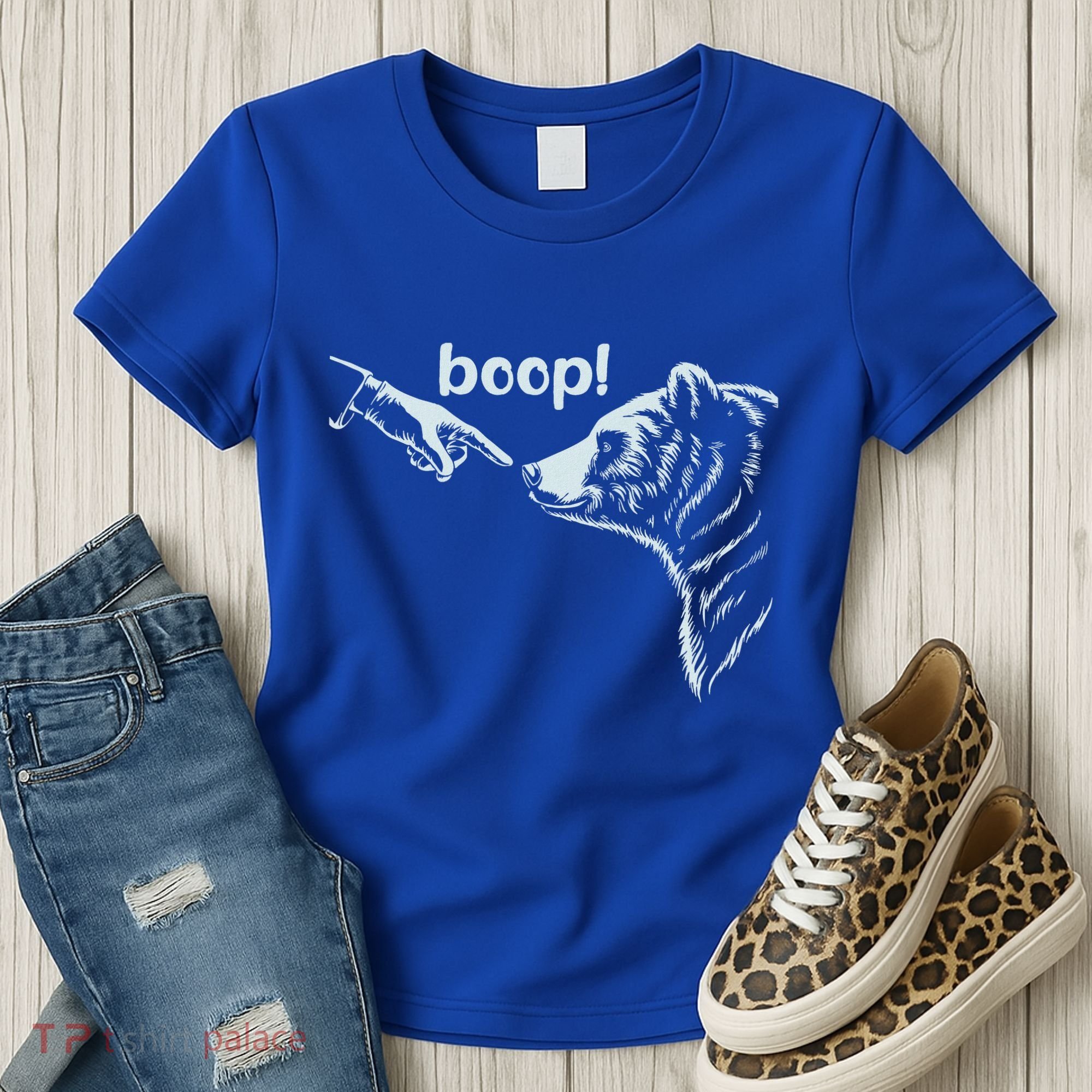 National Park Bear Boop Bear Nose Boop Bear Women's T-Shirt