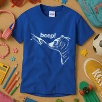 National Park Bear Boop Bear Nose Boop Bear Kids T-Shirt thumb 3