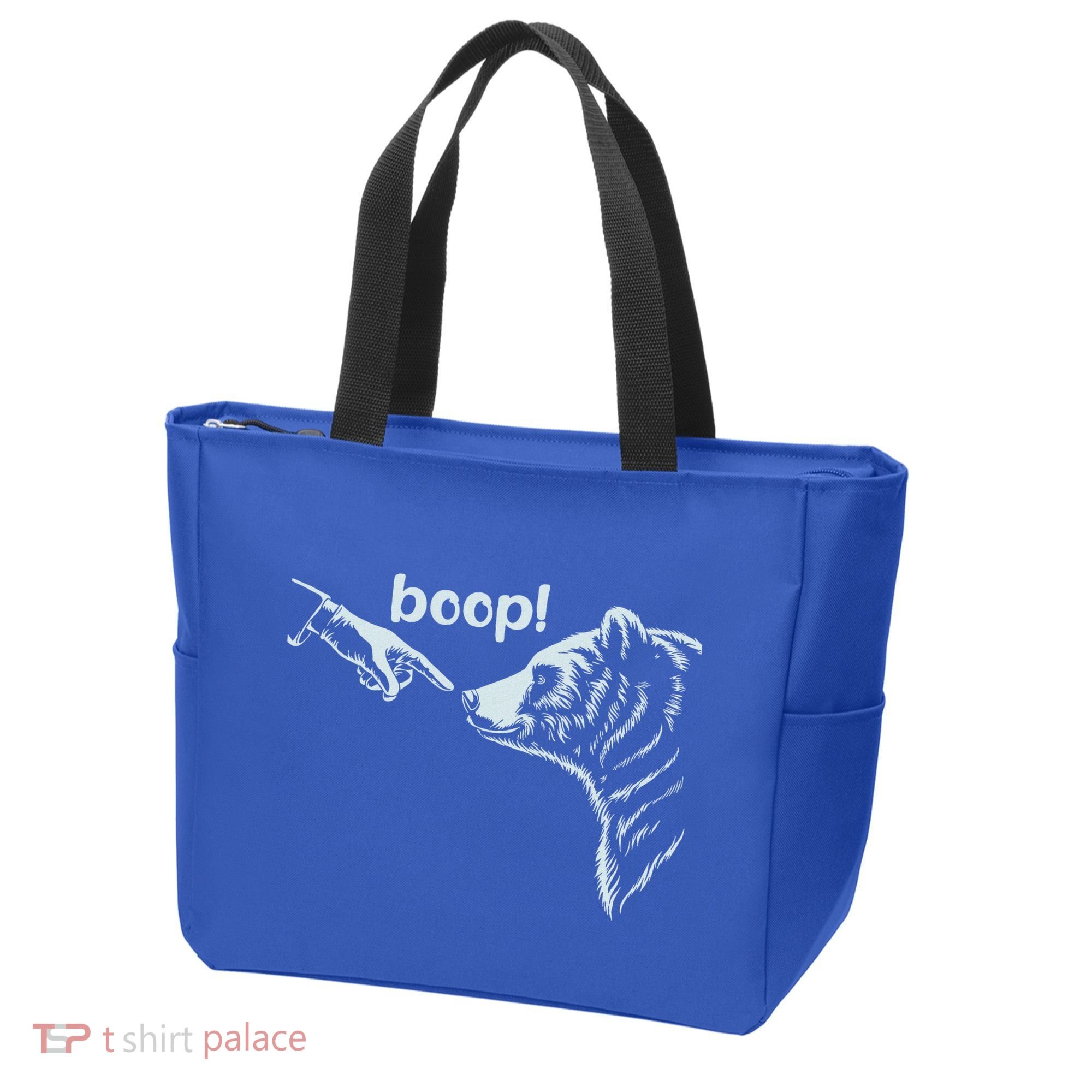 National Park Bear Boop Bear Nose Boop Bear Tote Bag