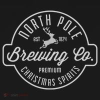 North Pole Brewing Co Christmas Santa North Pole Matching Mousepad thumb 1