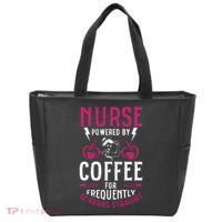 Nurse Powered By Coffee For Frequently 12 Hours Straight Tote Bag thumb 0
