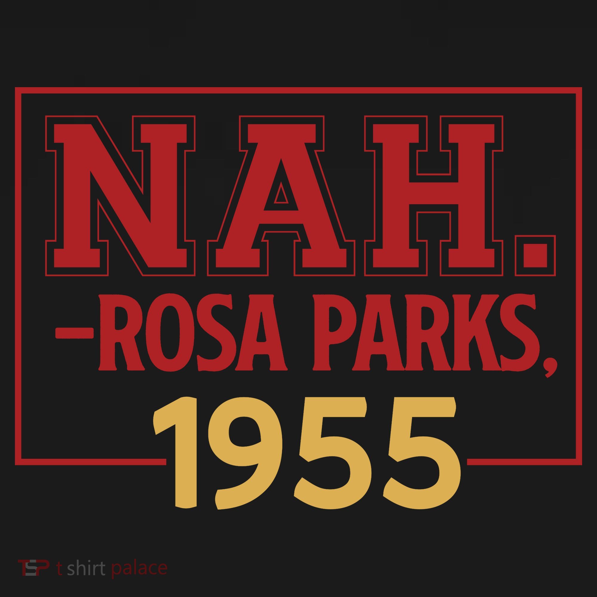 Nah.rosa Parks,1955 Black History Month African American Apron