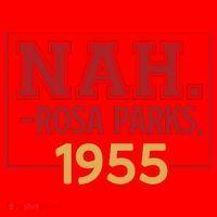 Nah.rosa Parks,1955 Black History Month African American Santa Hat thumb 1