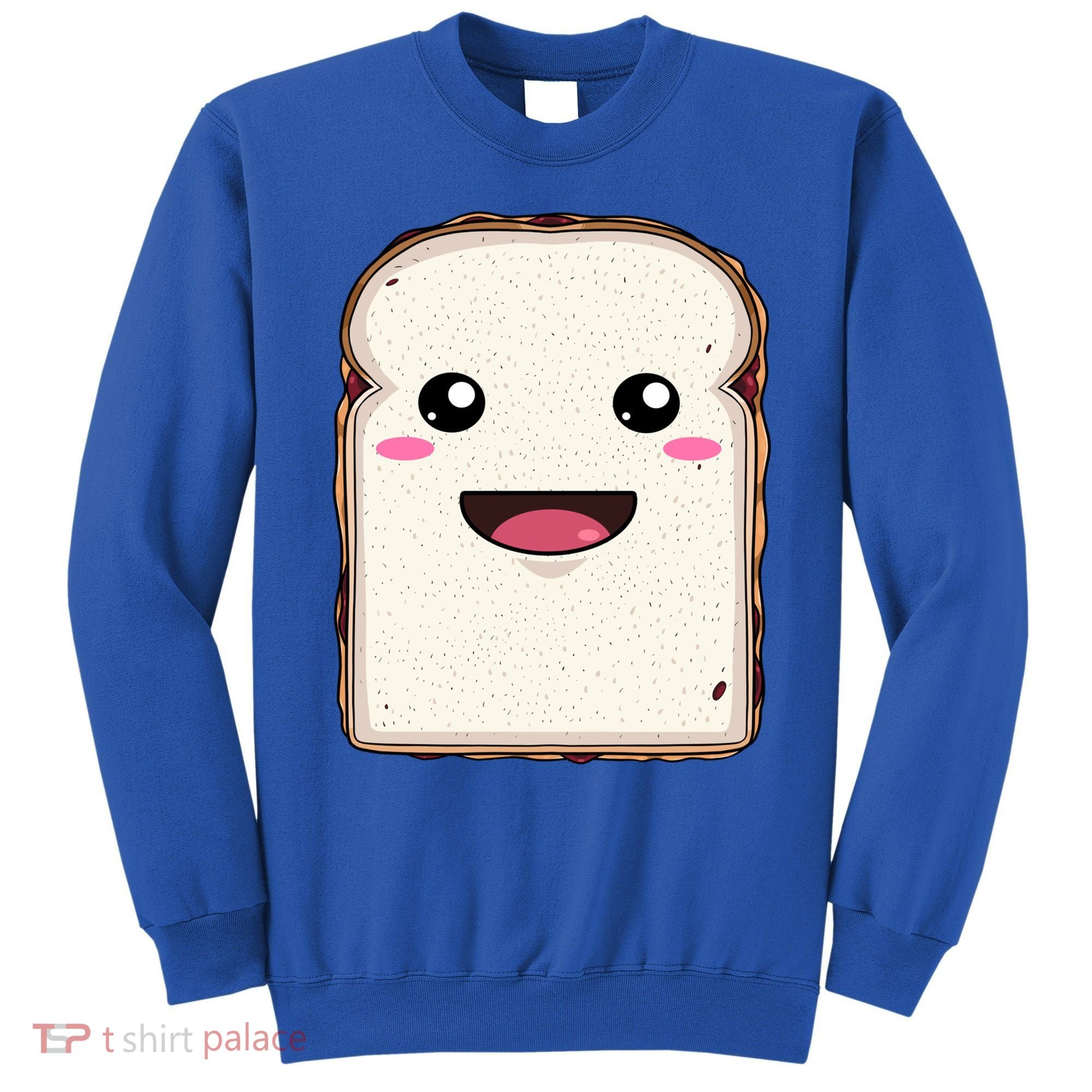 National Peanut Butter And Jelly Day Cute Pb And J Sandwich Funny Gift Sweatshirt