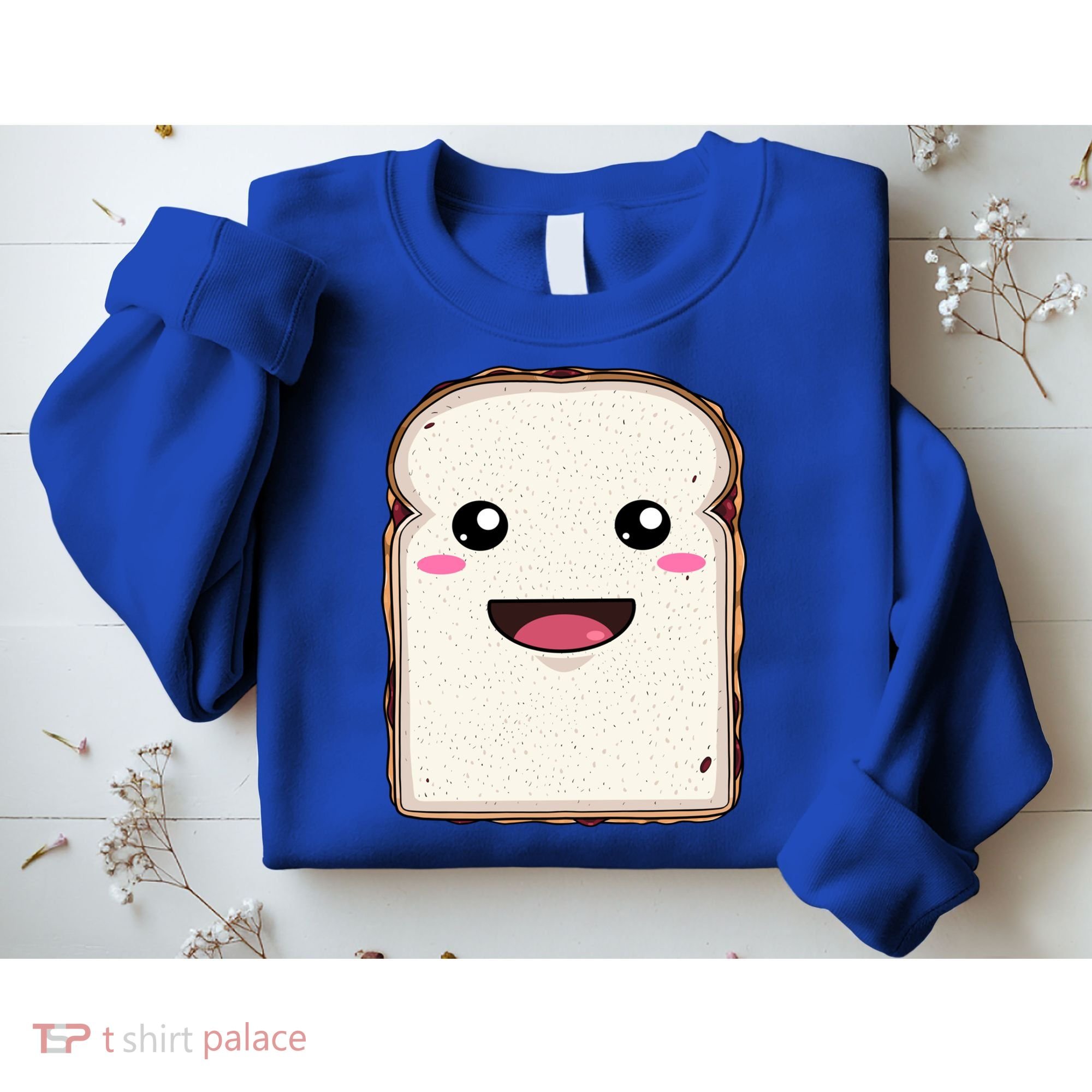 National Peanut Butter And Jelly Day Cute Pb And J Sandwich Funny Gift Sweatshirt