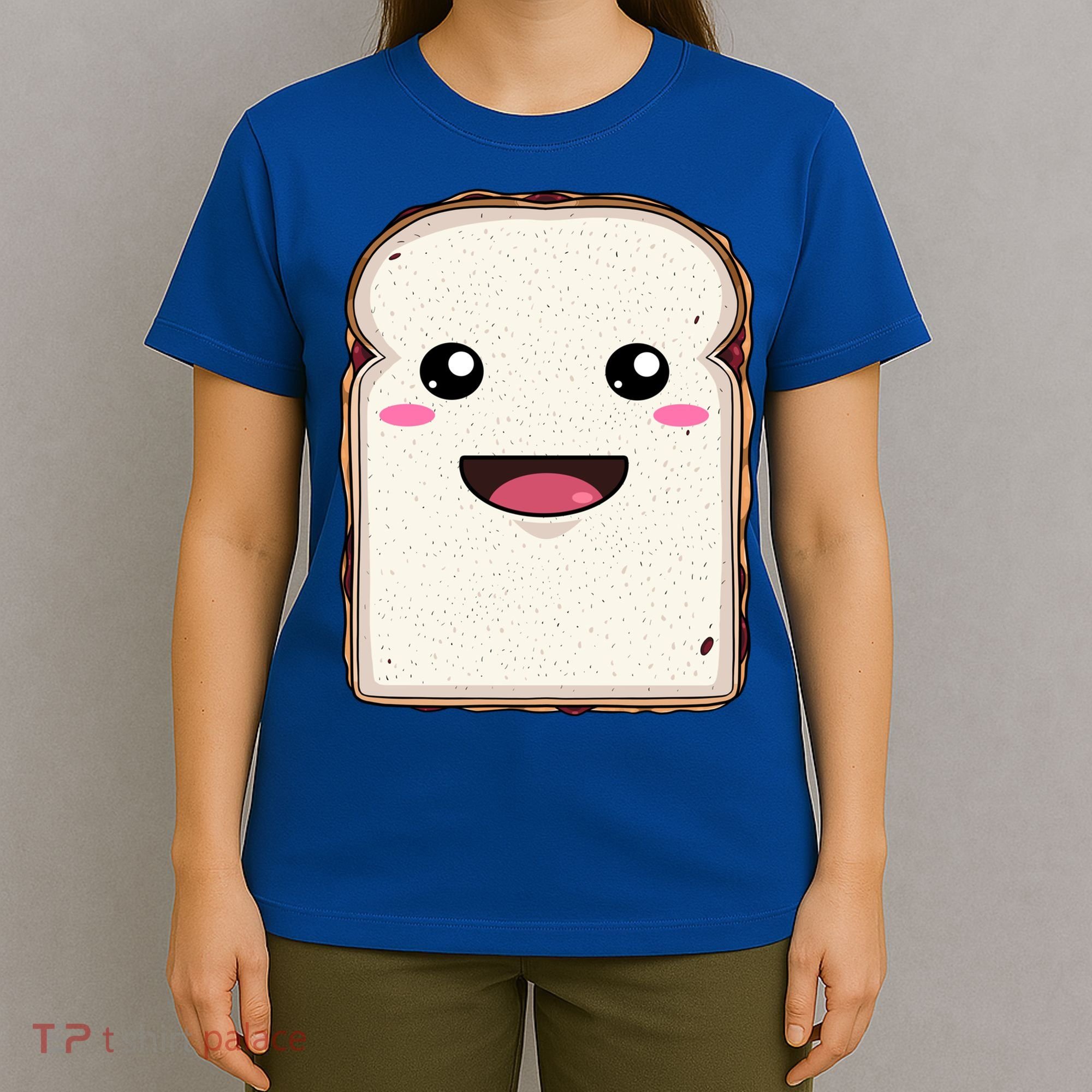 National Peanut Butter And Jelly Day Cute Pb And J Sandwich Funny Gift T-Shirt