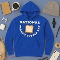 National Peanut Butter Day Peanut Butter And Jelly Sandwich Meaningful Gift Hoodie thumb 3