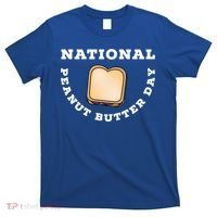 National Peanut Butter Day Peanut Butter And Jelly Sandwich Meaningful Gift T-Shirt thumb 0