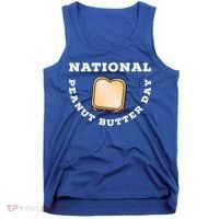 National Peanut Butter Day Peanut Butter And Jelly Sandwich Meaningful Gift Tank Top thumb 0