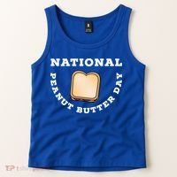 National Peanut Butter Day Peanut Butter And Jelly Sandwich Meaningful Gift Tank Top thumb 2