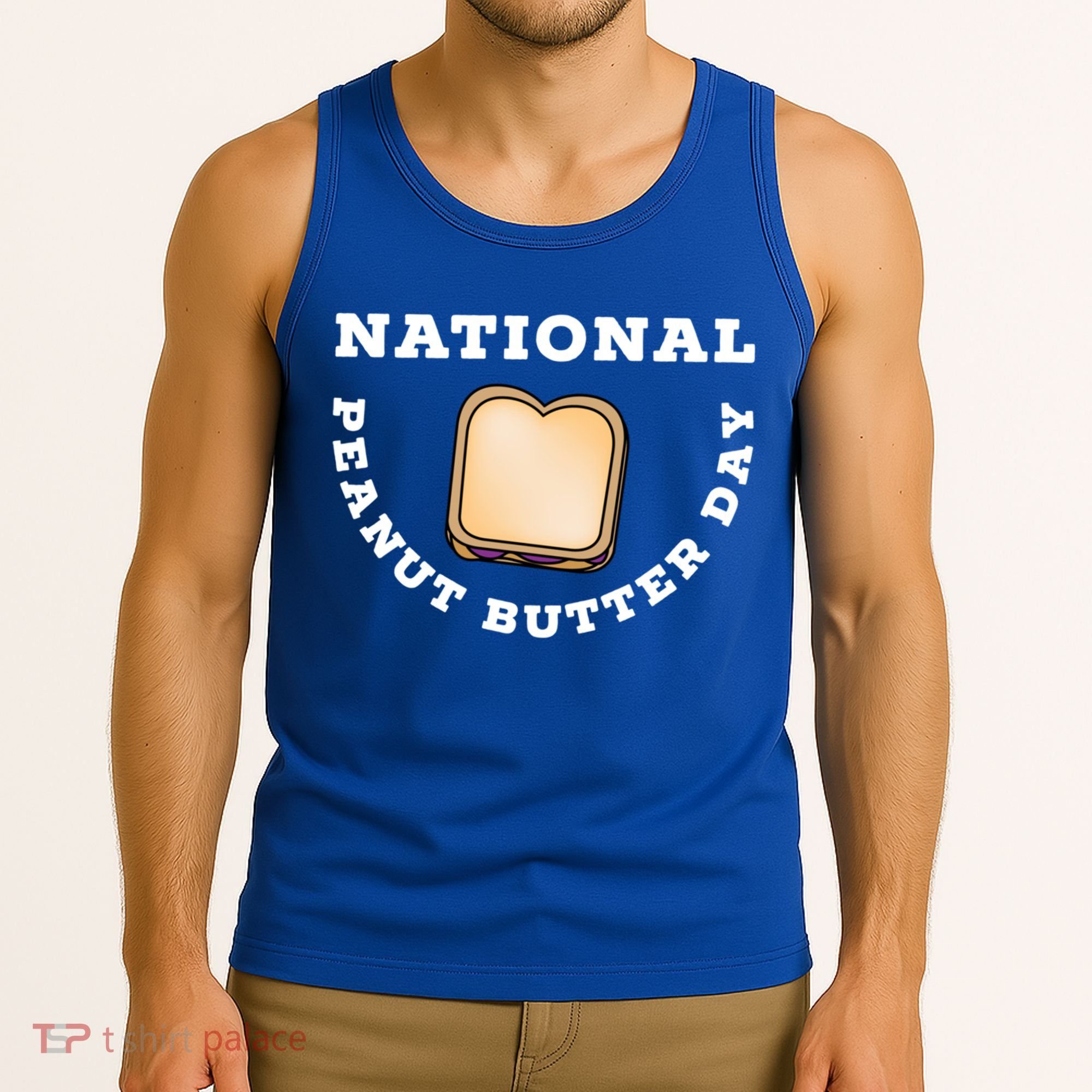National Peanut Butter Day Peanut Butter And Jelly Sandwich Meaningful Gift Tank Top