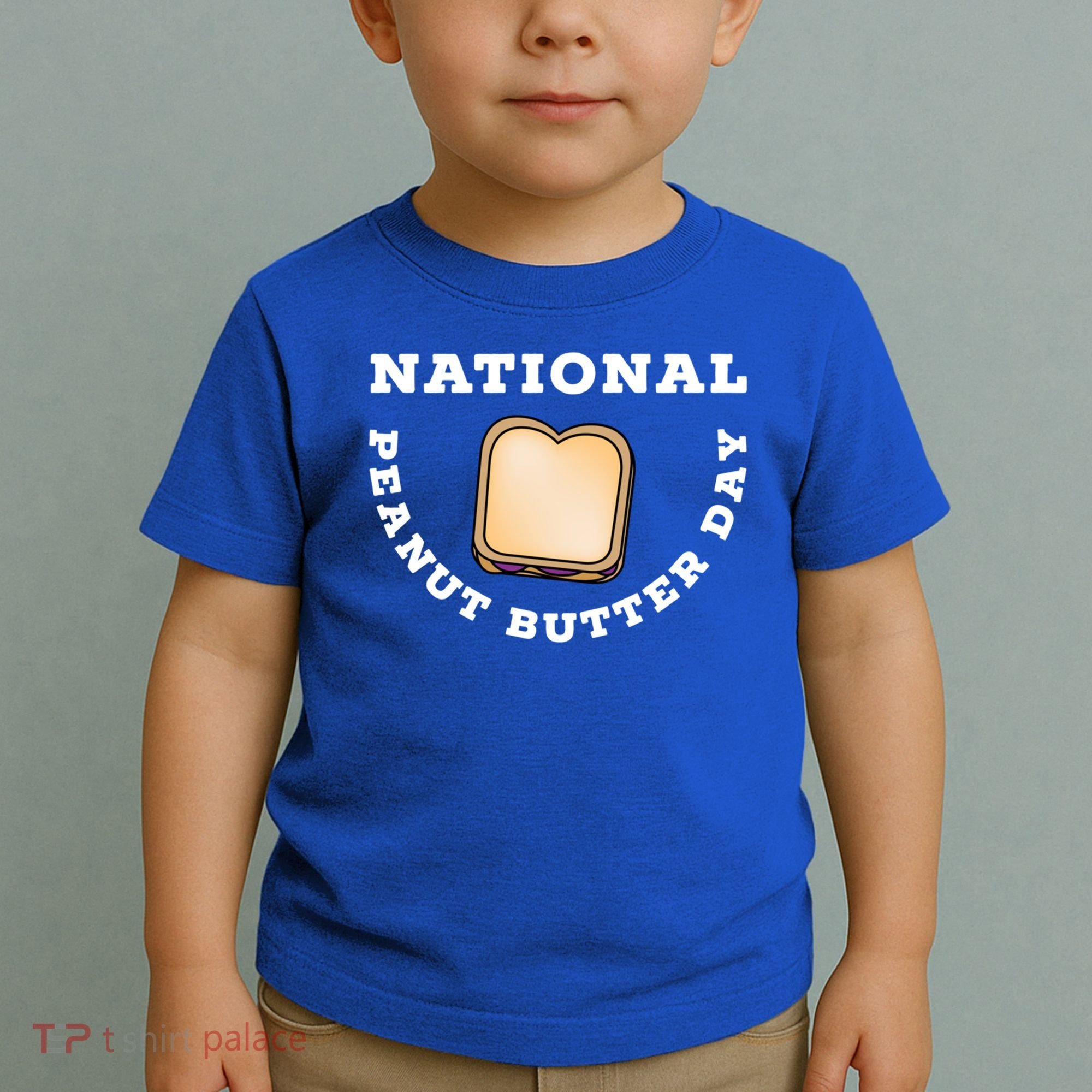 National Peanut Butter Day Peanut Butter And Jelly Sandwich Meaningful Gift Toddler T-Shirt