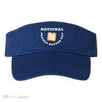 National Peanut Butter Day Peanut Butter And Jelly Sandwich Meaningful Gift Visor thumb 0