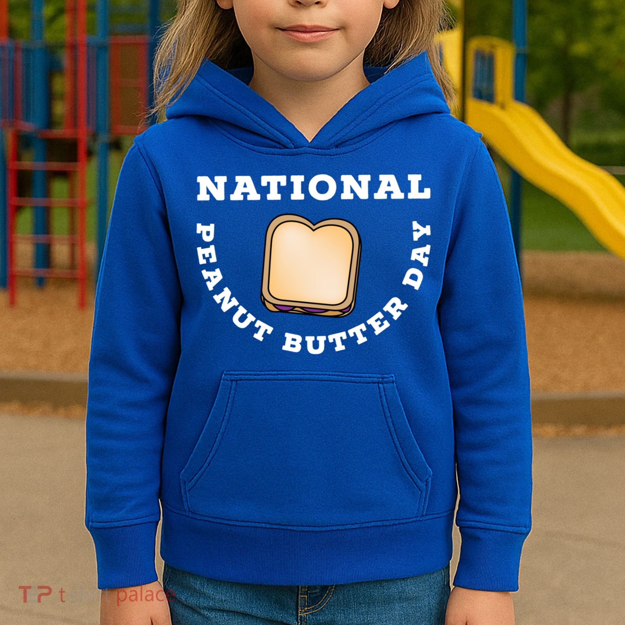 National Peanut Butter Day Peanut Butter And Jelly Sandwich Meaningful Gift Kids Hoodie