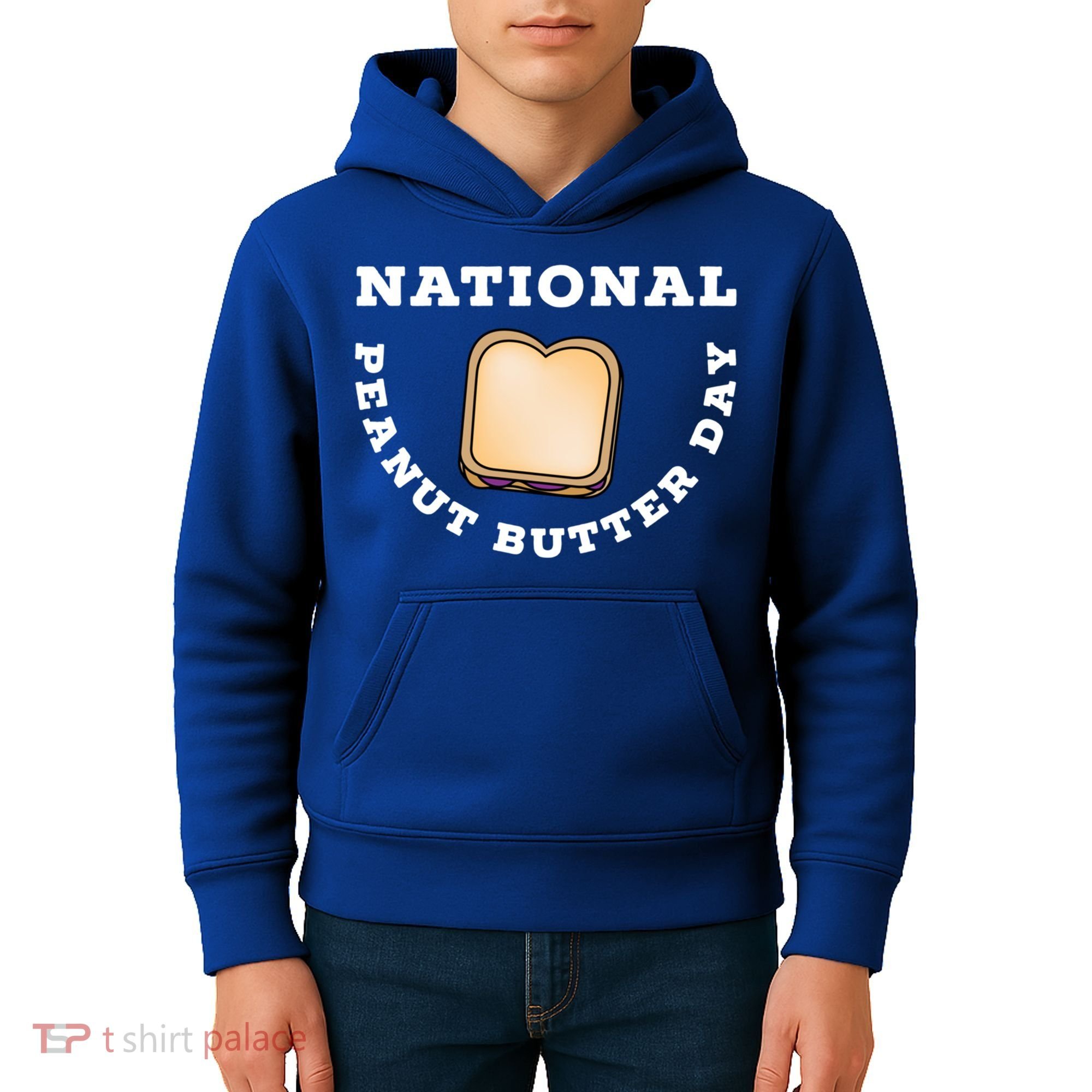 National Peanut Butter Day Peanut Butter And Jelly Sandwich Meaningful Gift Kids Hoodie