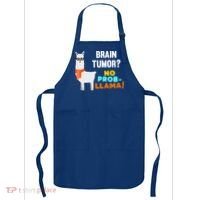 No Probgiftllama Brain Tumor Survivor Recovery Get Well Funny Gift Cool Gift Apron thumb 0
