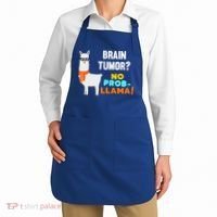 No Probgiftllama Brain Tumor Survivor Recovery Get Well Funny Gift Cool Gift Apron thumb 2