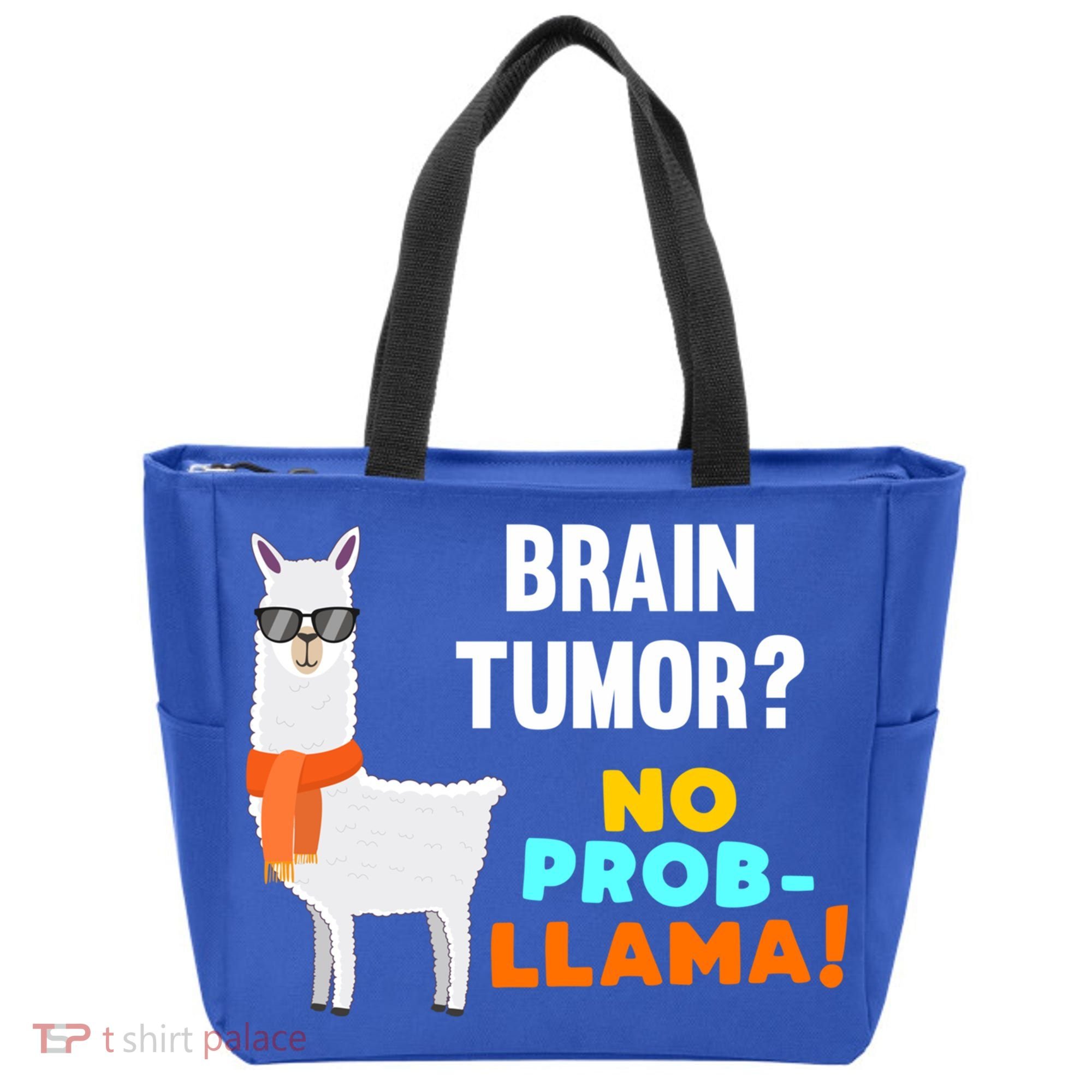 No Probgiftllama Brain Tumor Survivor Recovery Get Well Funny Gift Cool Gift Tote Bag