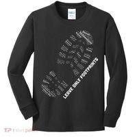 National Parks Boot Print Listing All National Parks Kids Long Sleeve Shirt thumb 0