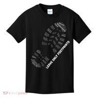 National Parks Boot Print Listing All National Parks Kids T-Shirt thumb 0