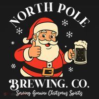 North Pole Brewing Company Vintage Christmas T-Shirt thumb 7