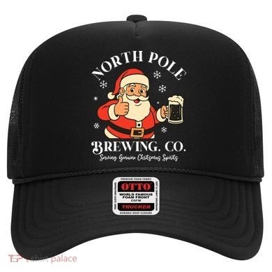 North Pole Brewing Company Vintage Christmas Hat