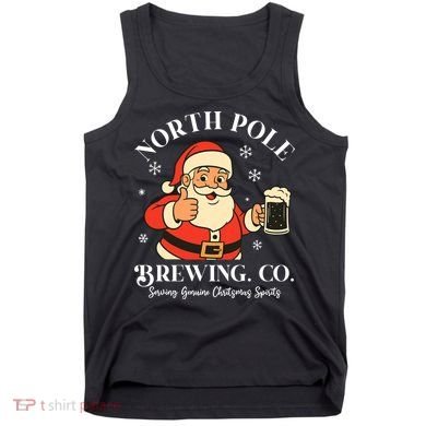 North Pole Brewing Company Vintage Christmas Tank Top