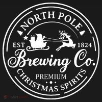 North Pole Brewing Co Shirt Santa Sleigh Rides Christmas Women's Hoodie thumb 2