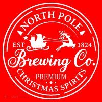 North Pole Brewing Co Shirt Santa Sleigh Rides Christmas Kids Long Sleeve Shirt thumb 2