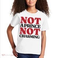 Not Prince Charming Funny Gift For Him Kids T-Shirt thumb 2