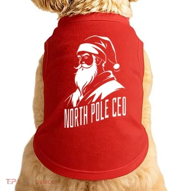North Pole Ceo Doggie Tank