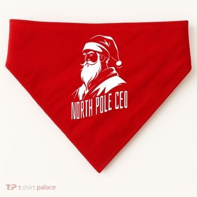 North Pole Ceo USA-Made Doggie Bandana