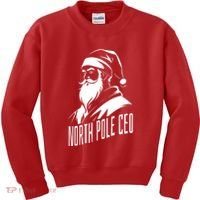 North Pole Ceo Kids Sweatshirt thumb 0